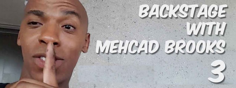 Mehcad Brooks Backstage 4