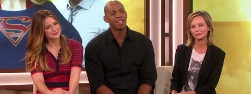 Supergirl Cast on CBS' The Talk