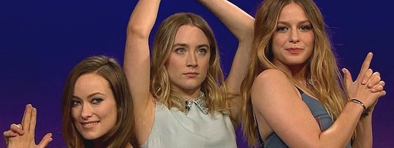 Melissa on the Late Late Show