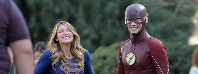 Supergirl & Flash on Conan